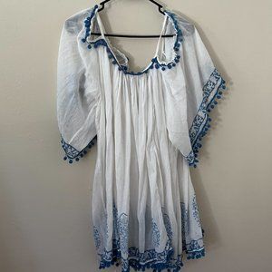 NWT Kasia White Beach Coverup - One Size